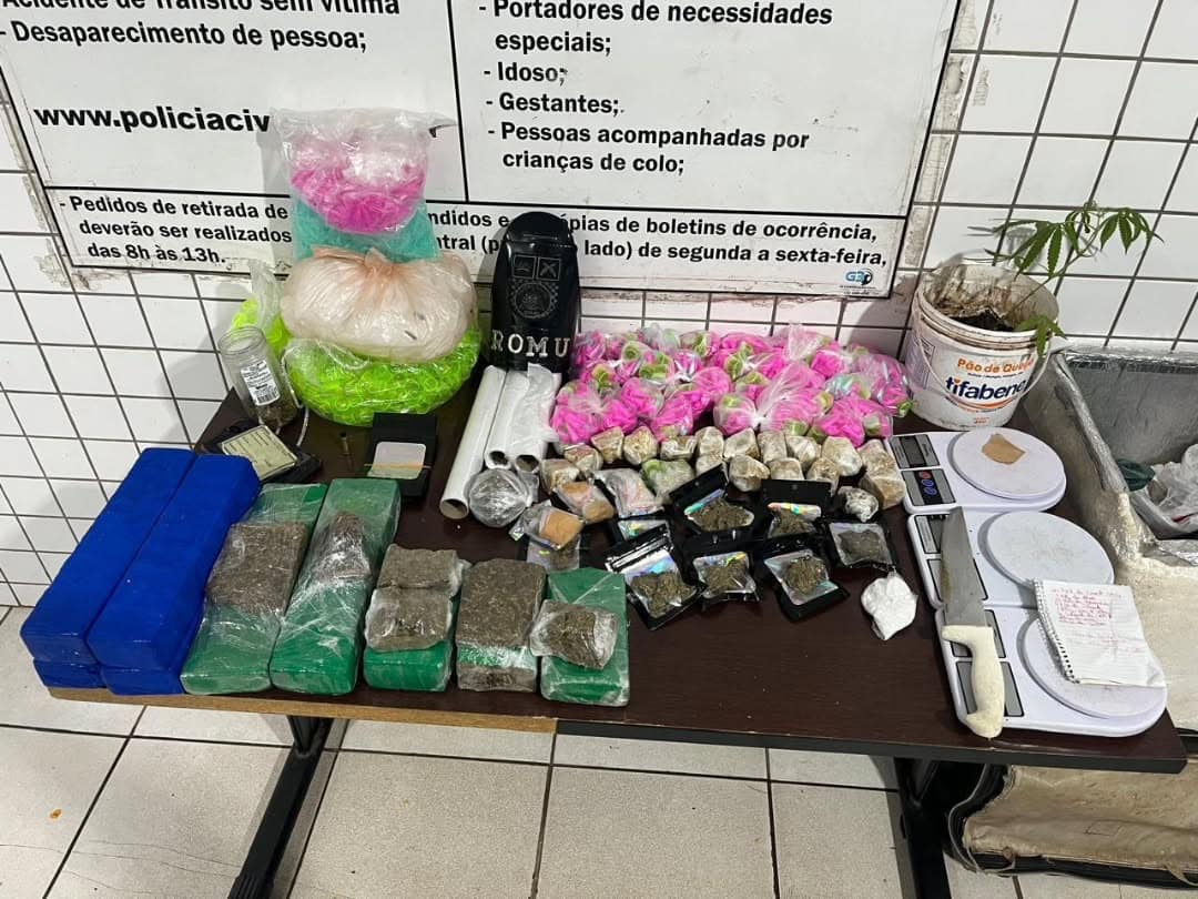 GCM, Polícia Militar e Polícia Civil realizam operação contra tráfico de entorpe - Cidade em Cesário Lange