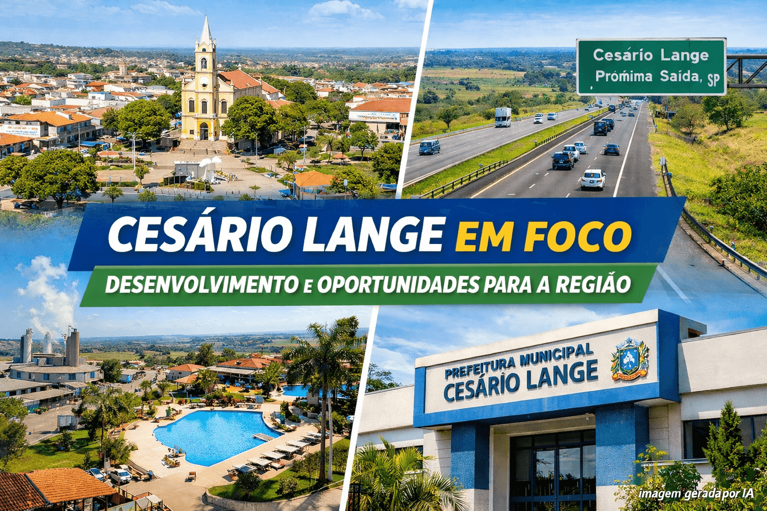 Fortalecimento regional coloca Cesário Lange em destaque em nova iniciativa para - Cidade em Cesário Lange