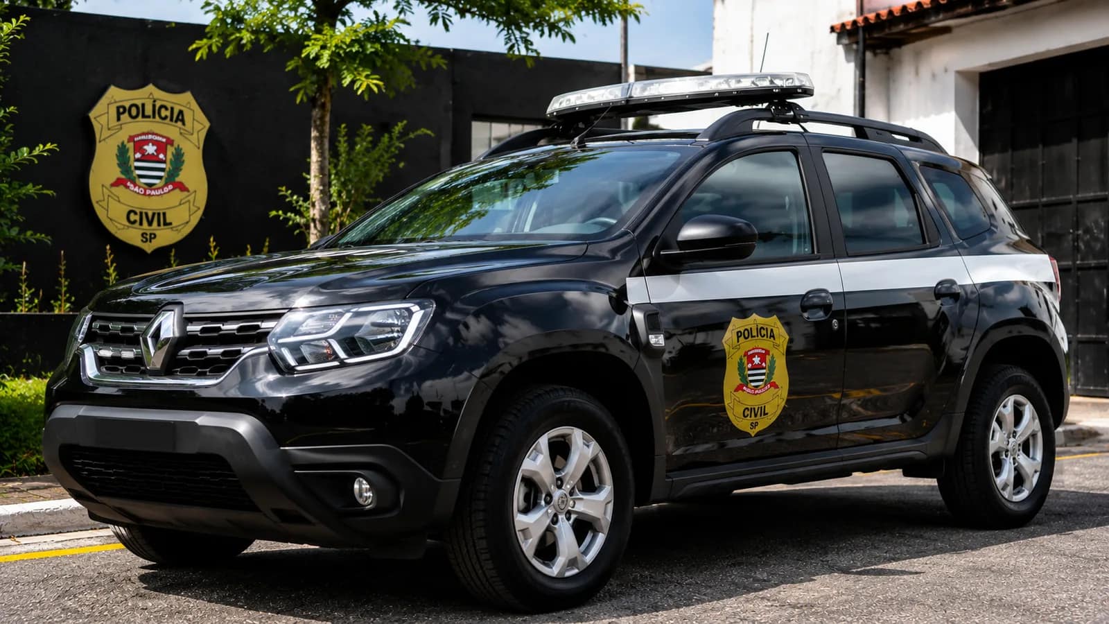 Cesário Lange recebe nova viatura 0 km para reforçar a Polícia Civil - Cidade em Cesário Lange