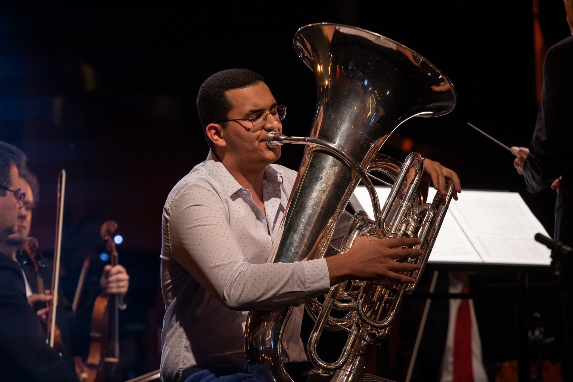 Hoje: o tubista de Cesário Lange Jessé Raimundo sobe ao palco da TV Cultura