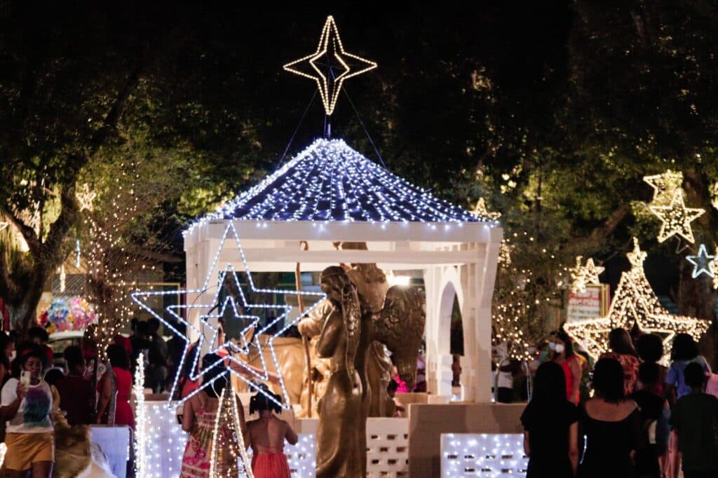 Cesário Lange inicia preparativos para o Natal com decoração e programação cultural
