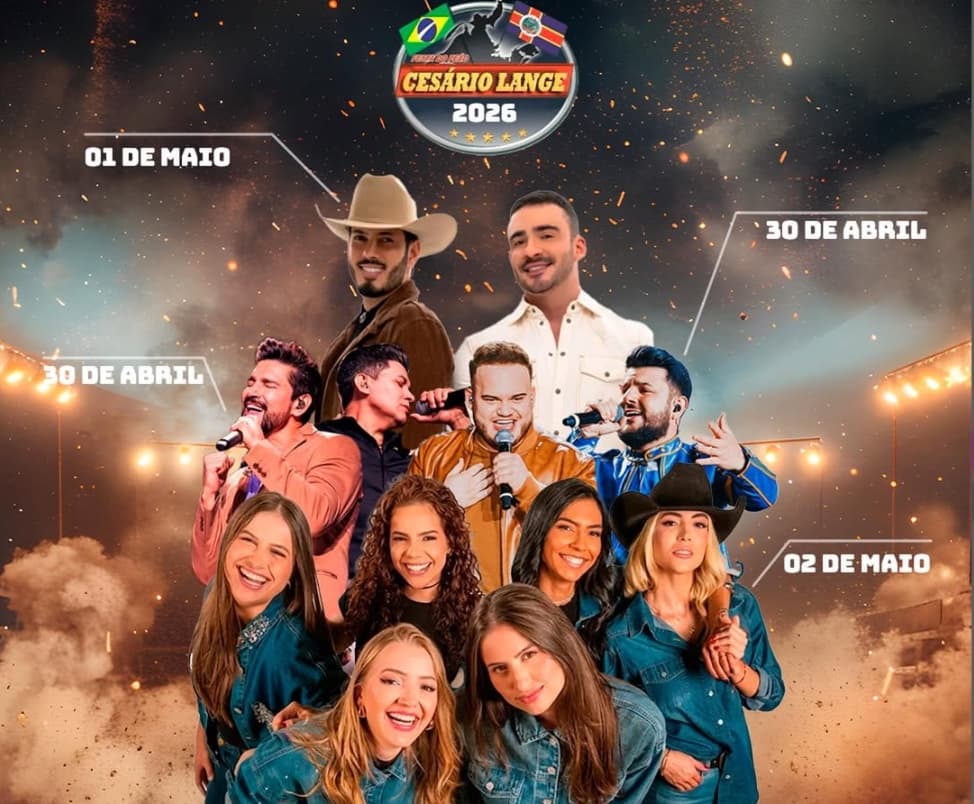 Festa do Peão de Cesário Lange 2026 abre pré-venda com ingressos a partir de R$ - Cultura em Cesário Lange