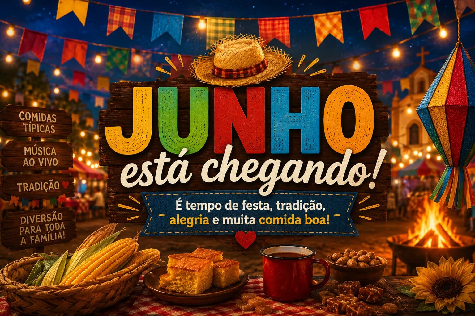 Junho chega a Cesário Lange com tradição, cultura e festas juninas para toda a família
