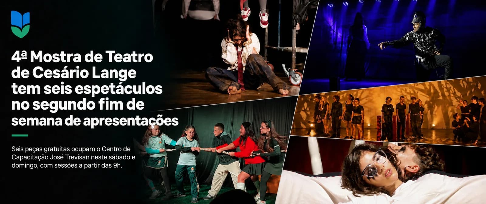 4ª Mostra de Teatro de Cesário Lange tem seis espetáculos no segundo fim de semana de apresentações