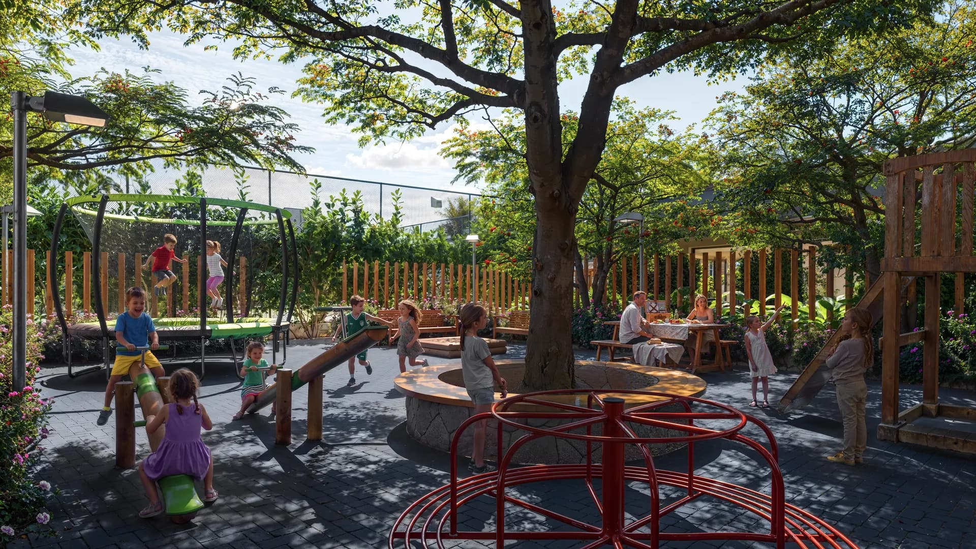 Playground — Um espaço onde a infância ganha liberdade para brincar.