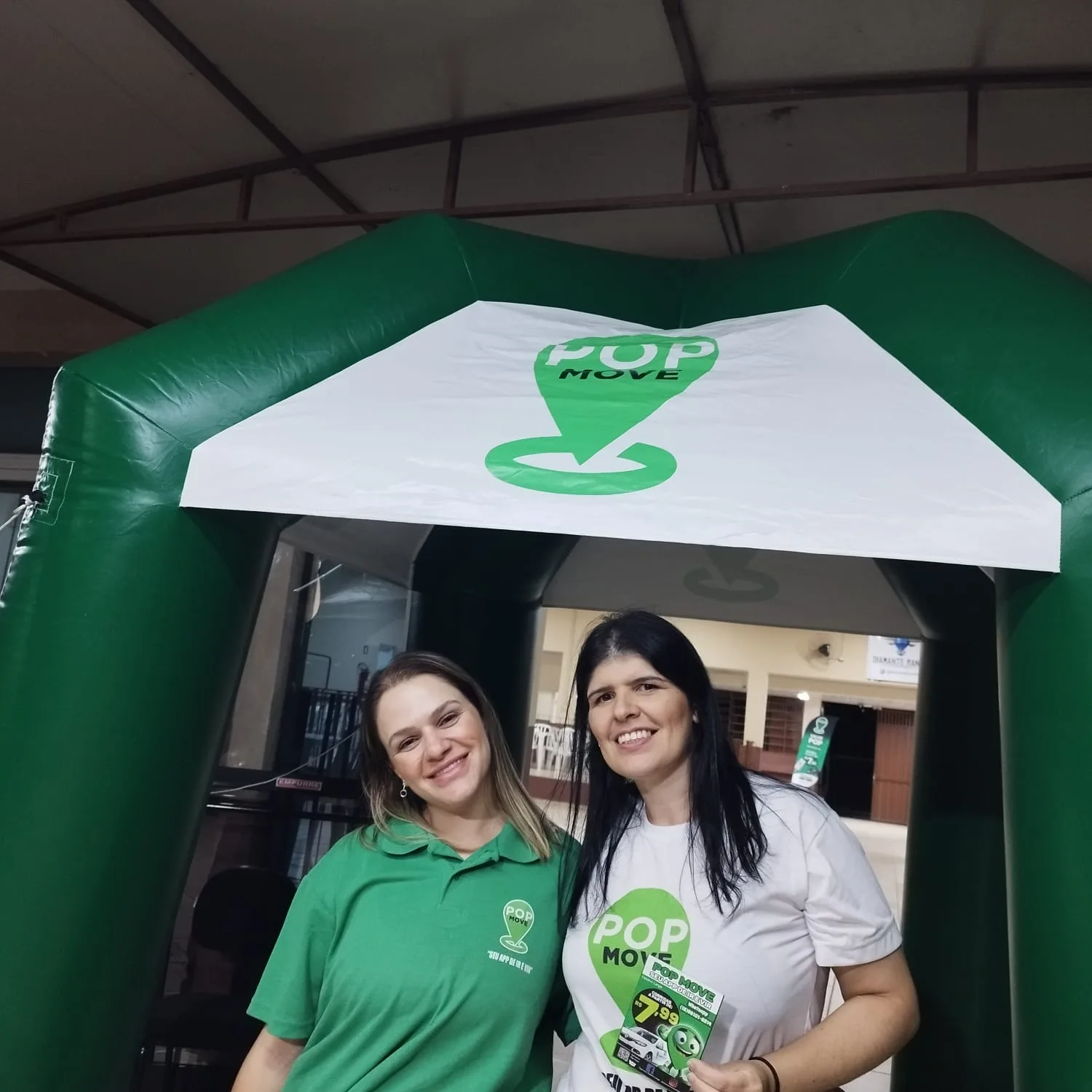 Marcela e Paula gestoras da Pop Move Cesário Lange