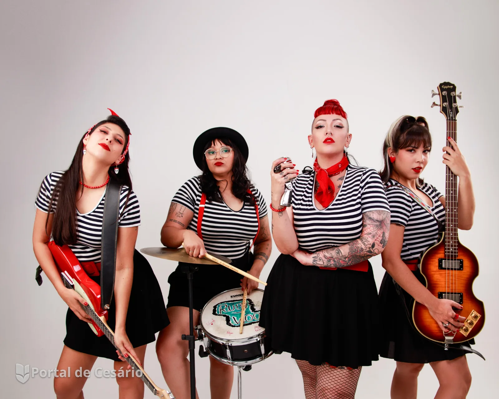 Ruby Woo leva rockabilly e músicas autorais ao Antigomobilismo de Cesário Lange — foto 4 de 5