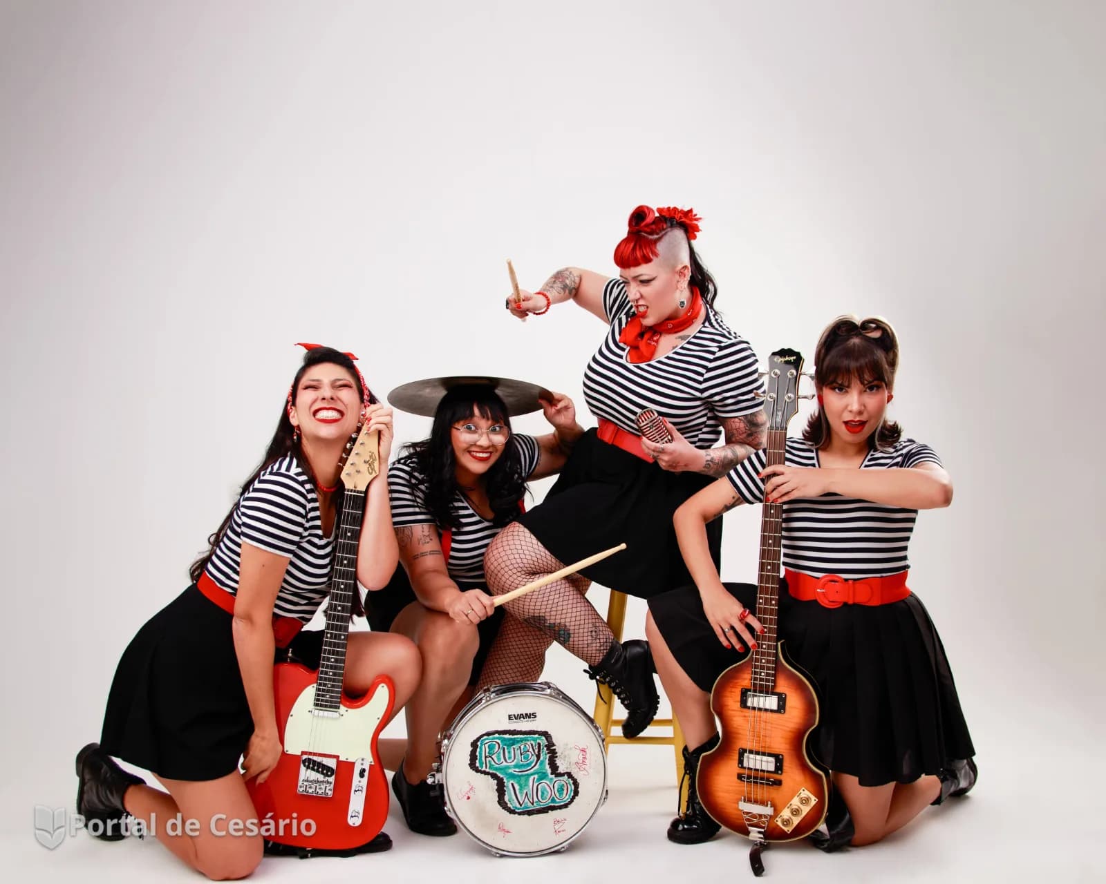 Ruby Woo leva rockabilly e músicas autorais ao Antigomobilismo de Cesário Lange — foto 3 de 5