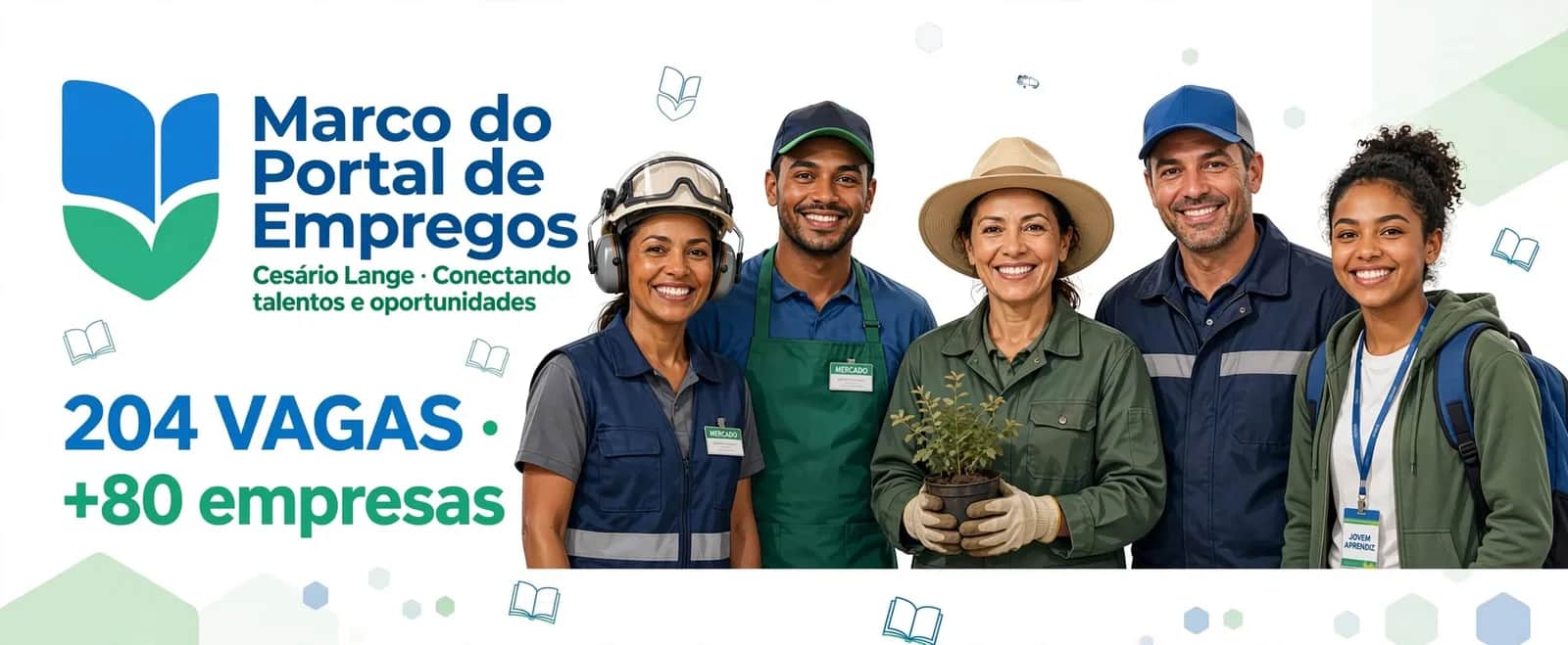 Portal de Cesário celebra 200 vagas de emprego divulgadas em Cesário Lange e reg - Empregos em Cesário Lange
